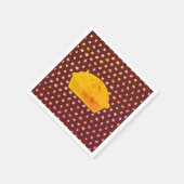 Lass sie essen Pie Serviette (Ecke)