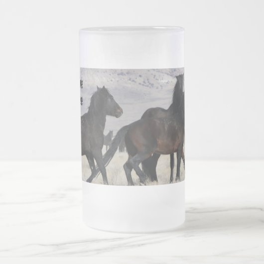 Lass sie frei und frei mattglas bierglas (Mittel)