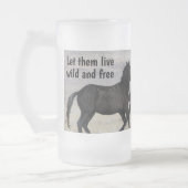 Lass sie frei und frei mattglas bierglas (Links)