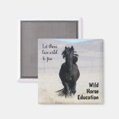 Lass sie frei und lebendig magnet (Vorderseite/Rückseite)