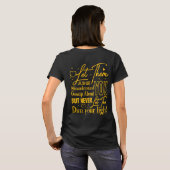 Lass sie kreative Künstler entwerfen T-Shirt (Schwarz voll)