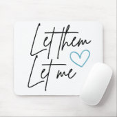 Lass sie Ließ Mäuse Pad Mousepad (Mit Mouse)