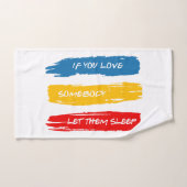 Lass sie schlafend badhandtuch set (Handtuch)