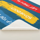 Lass sie schlafend sherpadecke (3/4)