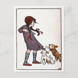 "Lass Sleeping Dogs Lie" Postkarte