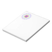 Lass Son Shine Notizblock (Rotiert)