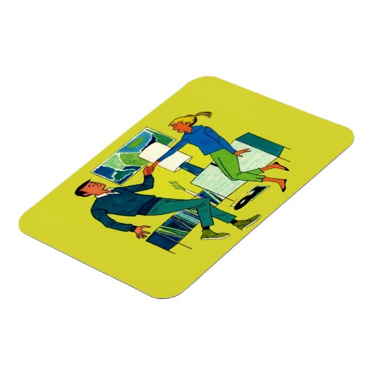 Lass-Tanz Magnet (Linke Seite)