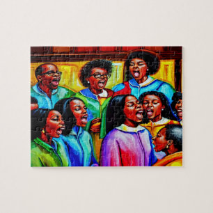 Lass The Choir Sing Christlich Jigsaw Puzzle