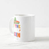 Lass The Fiesta Begin Funny Cinco De Mayo Mexican Kaffeetasse (Vorderseite Links)