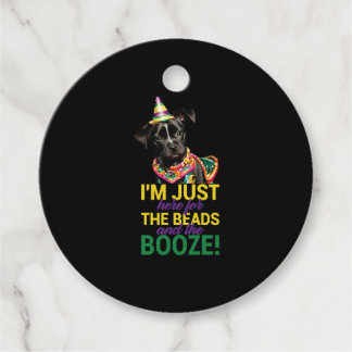 Lass The Good Times Roll - Funny Mardi Gras Hunde Geschenkanhänger