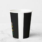 Lass The Good Times Roll - Funny Mardi Gras Hunde Pappbecher (Links)