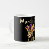 "Lass the Good Times Roll: Mardi Gras Celebration" Kaffeetasse (Vorderseite Links)