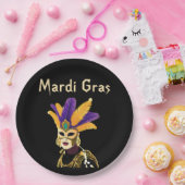 "Lass the Good Times Roll: Mardi Gras Celebration" Pappteller (Party)