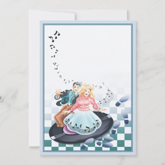 Lass The Good Times Roll © Mitteilungskarte (Vorderseite)