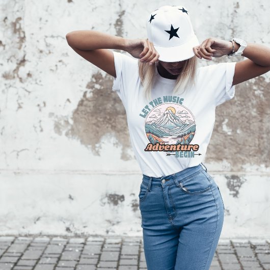 Lass The Music Adventure Begin Tshirt