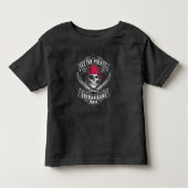 Lass The Pirate Shenanigans Beginnt Halloween Skul Kleinkind T-shirt (Vorderseite)