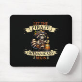 Lass The Pirate Shenanigans fängt Halloween Pirate Mousepad (Mit Mouse)
