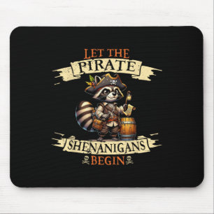 Lass The Pirate Shenanigans fängt Halloween Pirate Mousepad