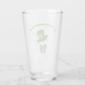 "Lass the Senanigans Begin" Beer Glas (Rückseite)