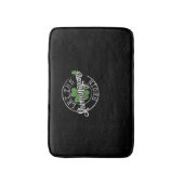 Lass The Shenanigans Begin Funny Clovers St Patric Badematte (Vorderseite Vertikal)