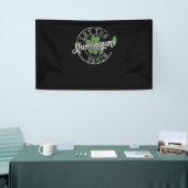 Lass The Shenanigans Begin Funny Clovers St Patric Banner (Messeveranstaltung)