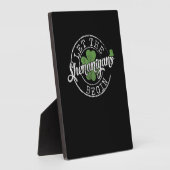 Lass The Shenanigans Begin Funny Clovers St Patric Fotoplatte (Seite)