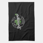 Lass The Shenanigans Begin Funny Clovers St Patric Geschirrtuch (Vertikal)
