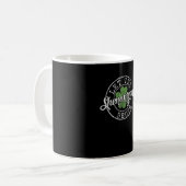 Lass The Shenanigans Begin Funny Clovers St Patric Kaffeetasse (Vorderseite Links)