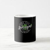 Lass The Shenanigans Begin Funny Clovers St Patric Kaffeetasse (Mittel)