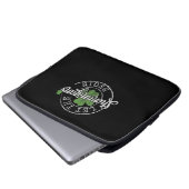 Lass The Shenanigans Begin Funny Clovers St Patric Laptopschutzhülle (Vorne Knopf)