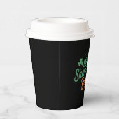 Lass The Shenanigans Begin Funny Irish St Patricks Pappbecher (Rechts)
