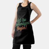 Lass The Shenanigans Begin Funny Irish St Patricks Schürze (InSitu)