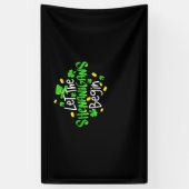 Lass The Shenanigans Begin Funny St. Patrick's Day Banner (Vertikal)