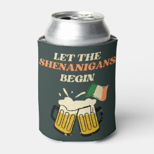 Lass The Shenanigans Begin Funny St. Patrick's Day Dosenkühler
