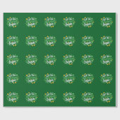Lass The Shenanigans Begin Funny St Patrick's Day Geschenkpapier (Flach)