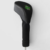 Lass The Shenanigans Begin Funny St. Patrick's Day Golf Headcover (angewinkelt)