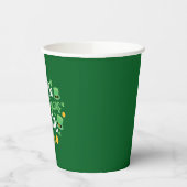 Lass The Shenanigans Begin Funny St Patrick's Day Pappbecher (Links)