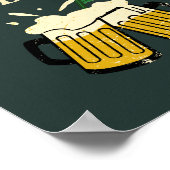 Lass The Shenanigans Begin Funny St. Patrick's Day Poster (Ecke)