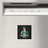 Lass The Shenanigans Begin Funny Trump St Patrick Magnet (In Situ (Geschirrspüler))