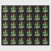 Lass The Shenanigans Begin Funny Trump St Patricks Geschenkpapier (Flach)