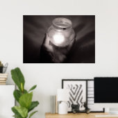 Lass There Be Light Fine Art Print Poster (Heimbüro)