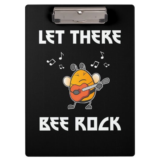 Lass There Bee Rock Klemmbrett (Vorderseite)