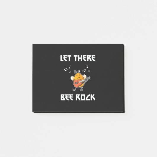 Lass There Bee Rock Post-it Klebezettel (Vorderseite)