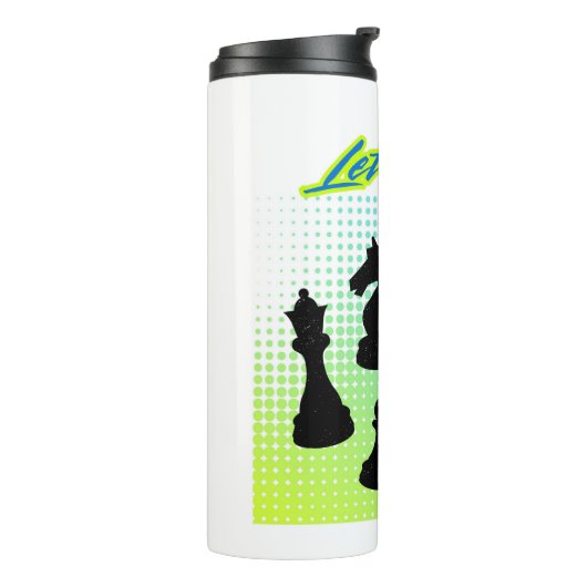 Lass Thermosbecher (Nach links gedreht)