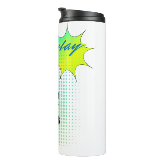 Lass Thermosbecher (Nach rechts gedreht)