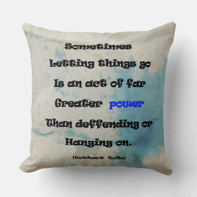 Lass Thigs Go Kissen (Vorderseite)