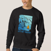 Lass Toasted Campfire Abenteuer Campi Sweatshirt (Vorderseite)