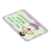 Lass Tour Whine Country Retro Spaß Kitsch Magnet (Rechte Seite)