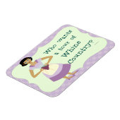 Lass Tour Whine Country Retro Spaß Kitsch Magnet (Linke Seite)