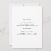 Lass Try This Again Calligray New Date Card Save The Date (Rückseite)